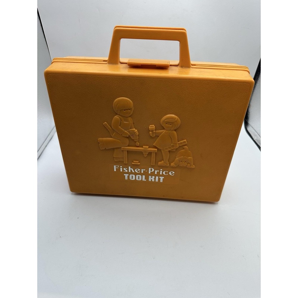 Vintage 1977 Fisher-Price Tool Kit #924 Complete